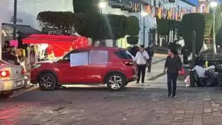 Exhiben a automovilista por infiel en Tehuacán
