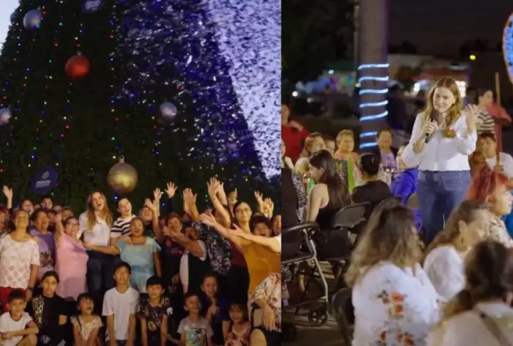 Cecilia Patrón Laviada envía mensaje navideño a todas las familias de Mérida