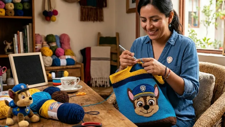crochet de Paw Patrol