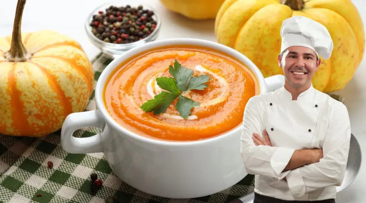 Cómo hacer crema de calabaza, ideal para tomar en otoño