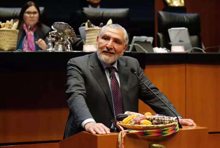 Adán Augusto en el Congreso