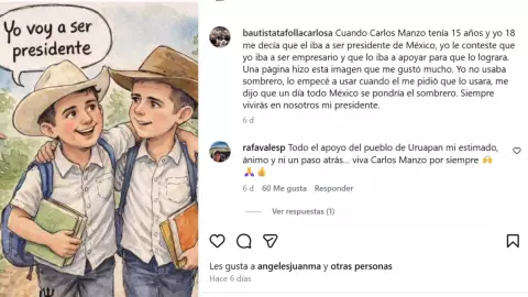Carlos Manzo y Carlos Bautista Tafolla niños