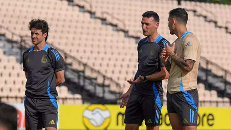 Lionel Scaloni entrenador de Argentina Copa América 2024