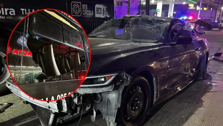 Accidente en Blvd. Salinas