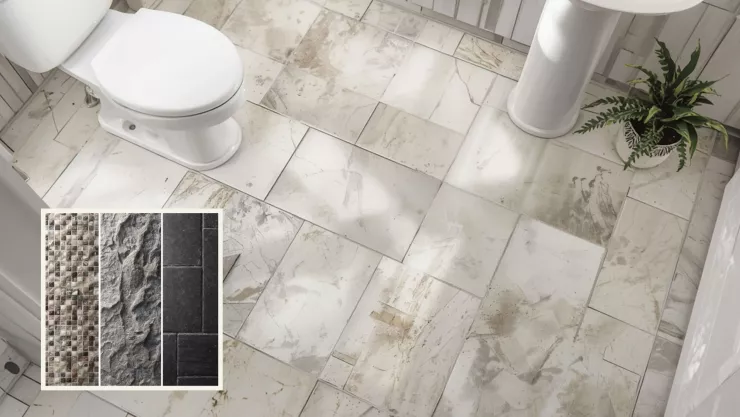 3 texturas de azulejo que debes evitar en el baño si buscas elegancia y fácil limpieza