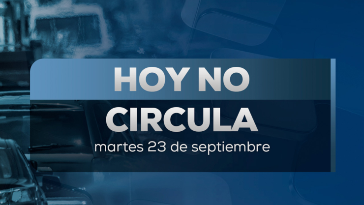 Hoy No Circula 23 de septiembre