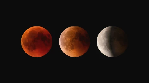 ¿A qué hora se volverá roja la luna en el Eclipse Lunar 2025, hoy jueves 13 de marzo de 2025?