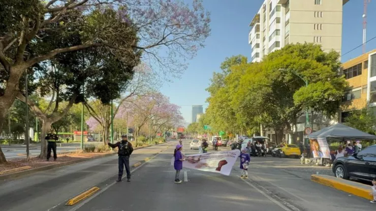 Calles cerradas por manifestantes