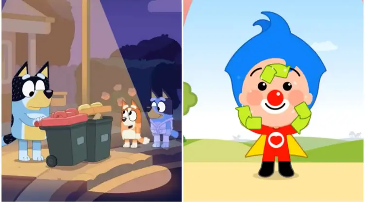 capítulos de bluey y plim plim
