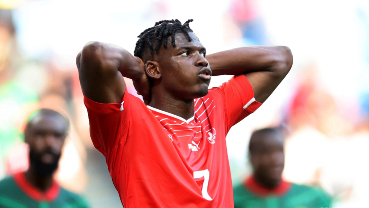 Breel Embolo, jugador de Suiza