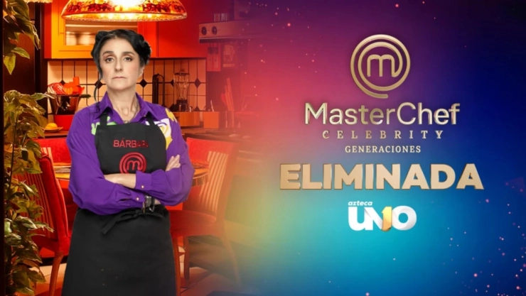 Este es el platillo por el que Bárbara Torres fue ELIMINADA de MasterChef Celebrity México 2025