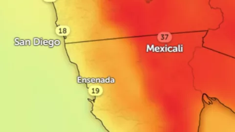 Mexicali altas temperaturas