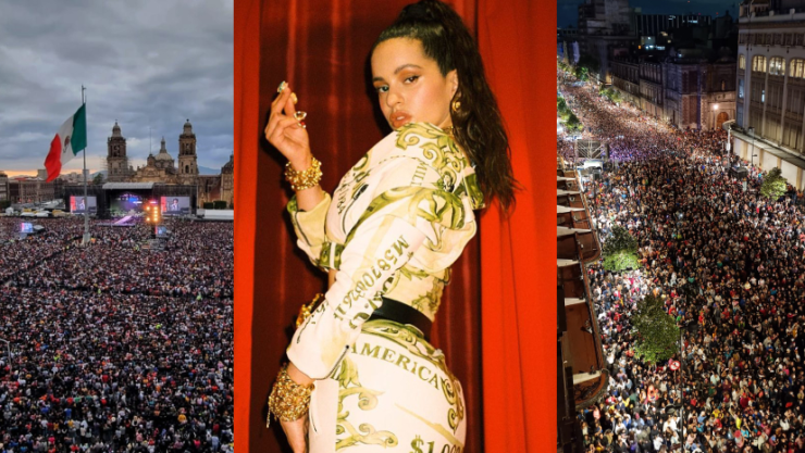 concierto Rosalía Zócalo derrama económica Canaco CDMX