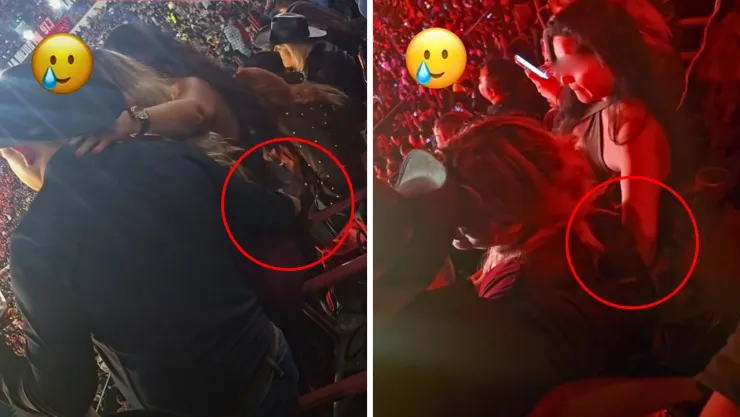Usuarios reaccionaron al comportamiento captado entre asistentes al evento