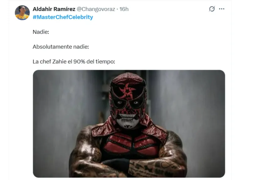 La chef Zahie viene con toda la actitud y no piensa permitir ningún error, es por eso que mostró todo su carácter al degustar de los platillos. ¿Será este su modo más rudo?