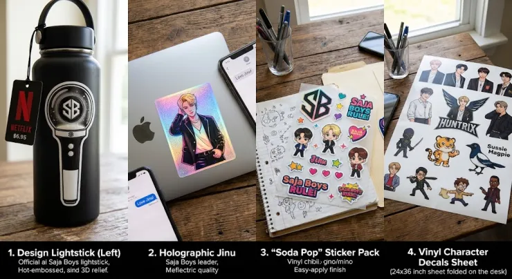 Stickers vinilo originales Saja Boys