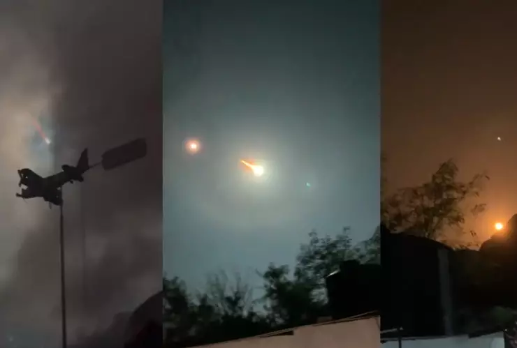 Captan meteorito en Monterrey y Saltillo