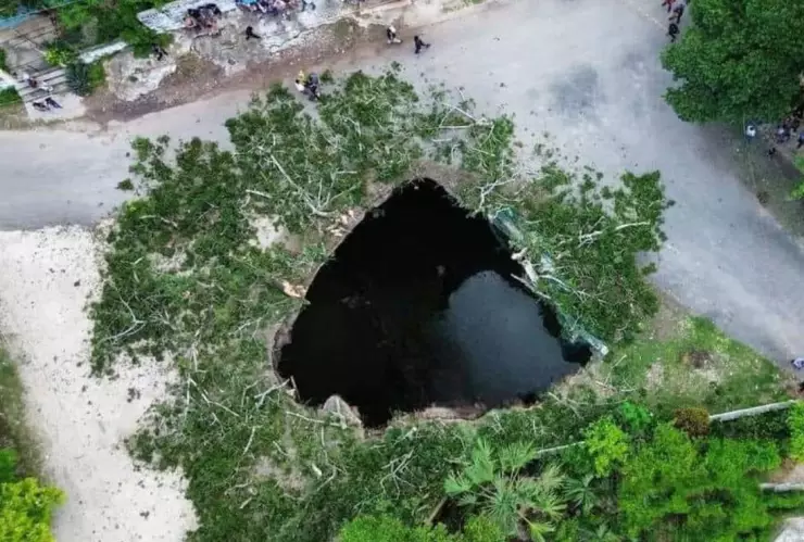 La IMPACTANTE profecía maya que se cuenta tras el socavón del cenote Xocén, Yucatán.