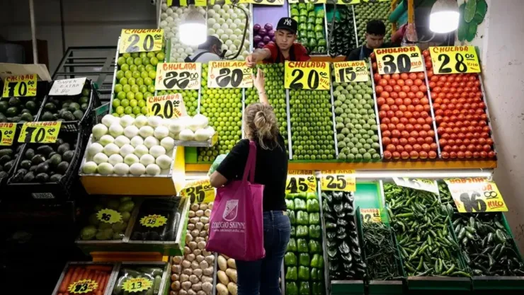 Inflación en México baja en julio 2025; su segundo mes consecutivo de descenso