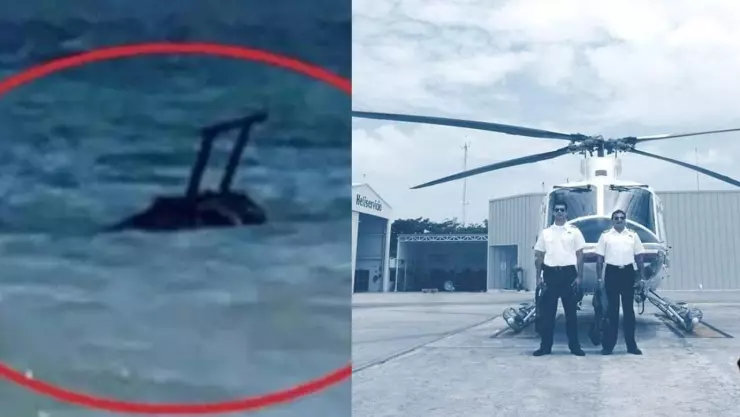 Helicóptero Campeche Pemex tripulantes muertos