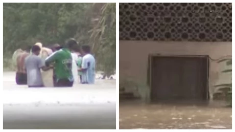 Oaxaca afectada por inundaciones y daños en carreteras tras paso del huracán “John” | VIDEO