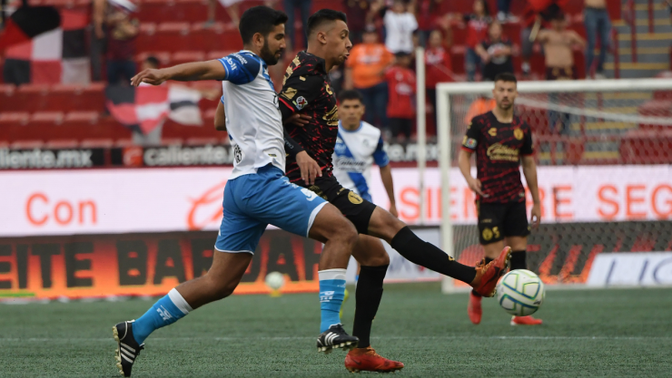 Partido Tijuana vs Puebla, correspondiente a la Jornada 08 del Torneo Apertura 2022 de la Liga MX en el Estadio Caliente el 12 de Agosto de 2022.