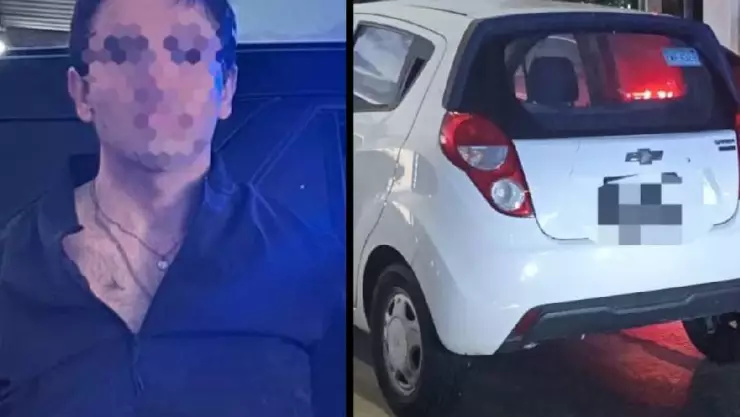 Captan a sujeto bajo influjos de sustancias ilegales en San Antonio Cinta; esto se sabe
