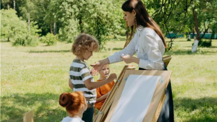 jardin niños