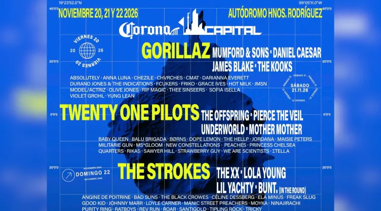 Precio de los boletos Corona Capital 2026