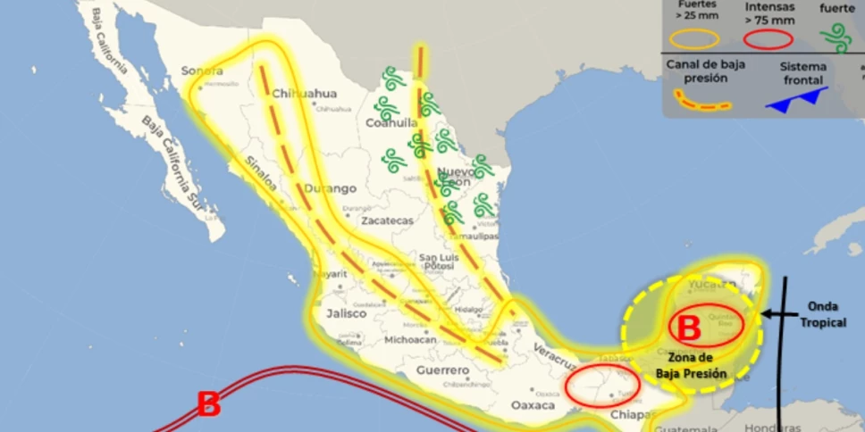 clima mexico 4 de septiembre