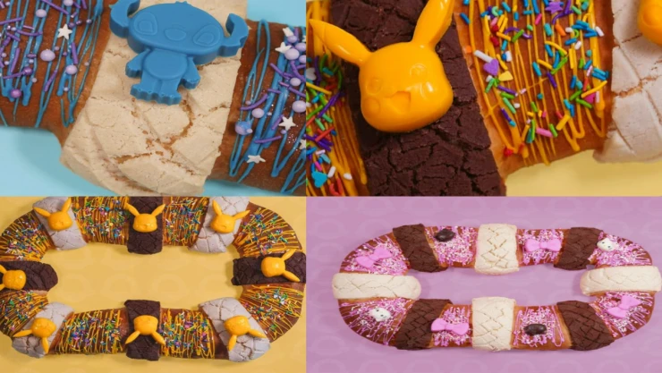 Roscas de Reyes con forma de famosas caricaturas