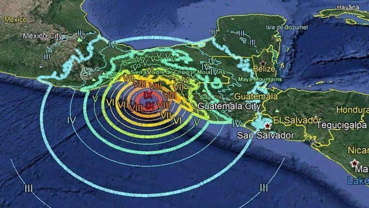 Temblor en Chiapas