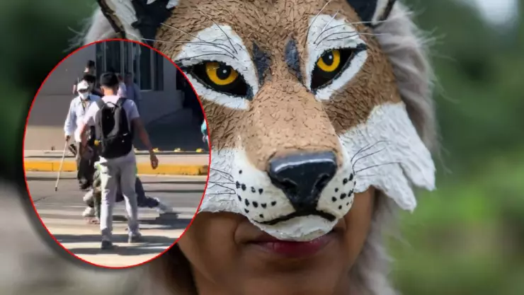 ¿Castigarán a joven que pateó a therian cocodrilo en plena calle? Esto se sabe