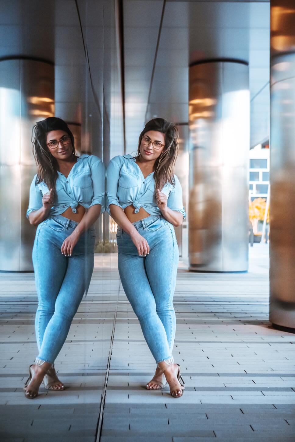 Jeans a la cintura