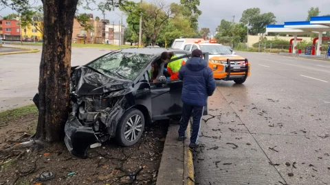 choque calzada zaragoza hoy
