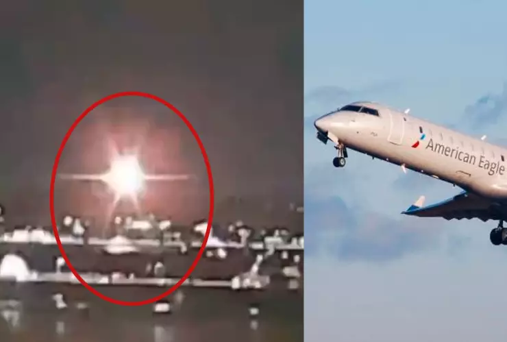 Vuelo 5342 de American Airlines se estrelló contra un helicóptero en el aeropuerto de Washington