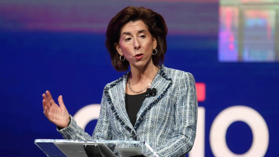 Gina Raimondo, secretaria de Comercio de EU.