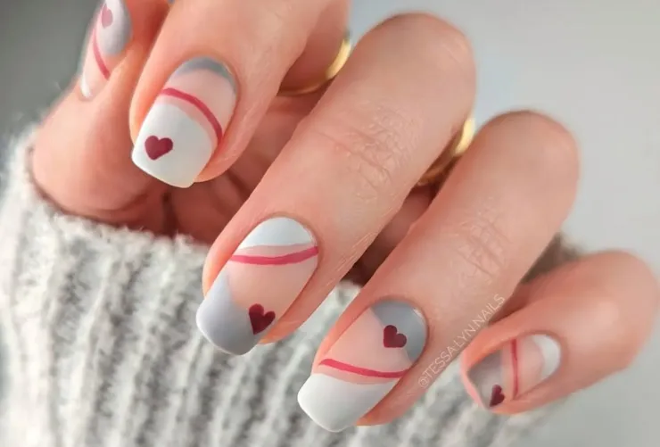 uñas squoval