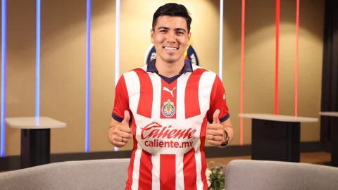 Erick Gutiérrez, nuevo jugador de Chivas
