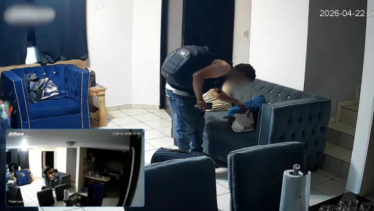 Captan a ladrón en casa de Culiacán