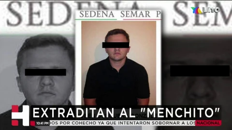 Extraditan a Estados Unidos a ‘El Menchito’