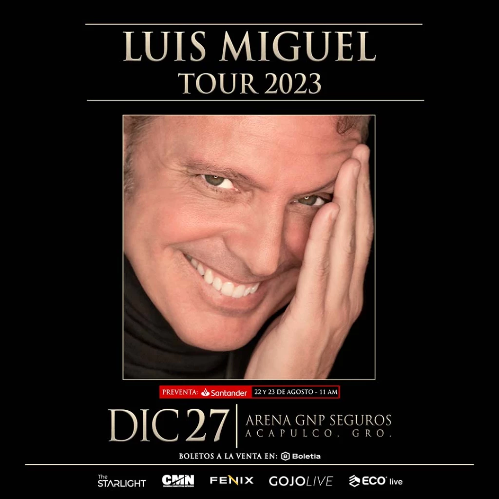 Concierto de Luis Miguel en Acapulco