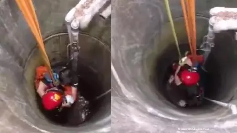 familia selfie cae pozo.jpg