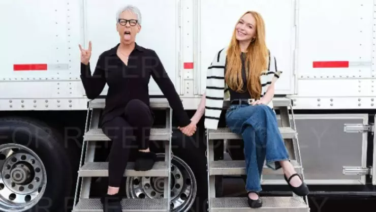 Lindsay Lohan y Jamie Lee Curtis ya están GRABANDO Un Viernes de Locos 2