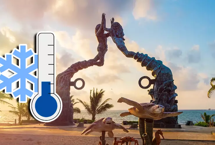 ¡Prepárense! Esta será la hora de más fresco en Playa del Carmen HOY 15 de diciembre de 2025.webp