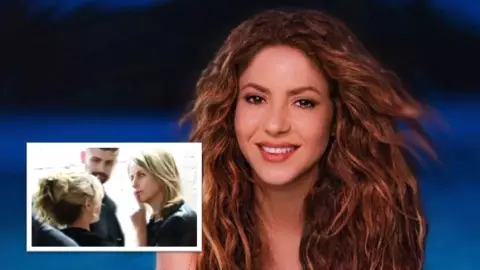VIDEO - Se filtra momento en donde mamá de Piqué le pega a Shakira