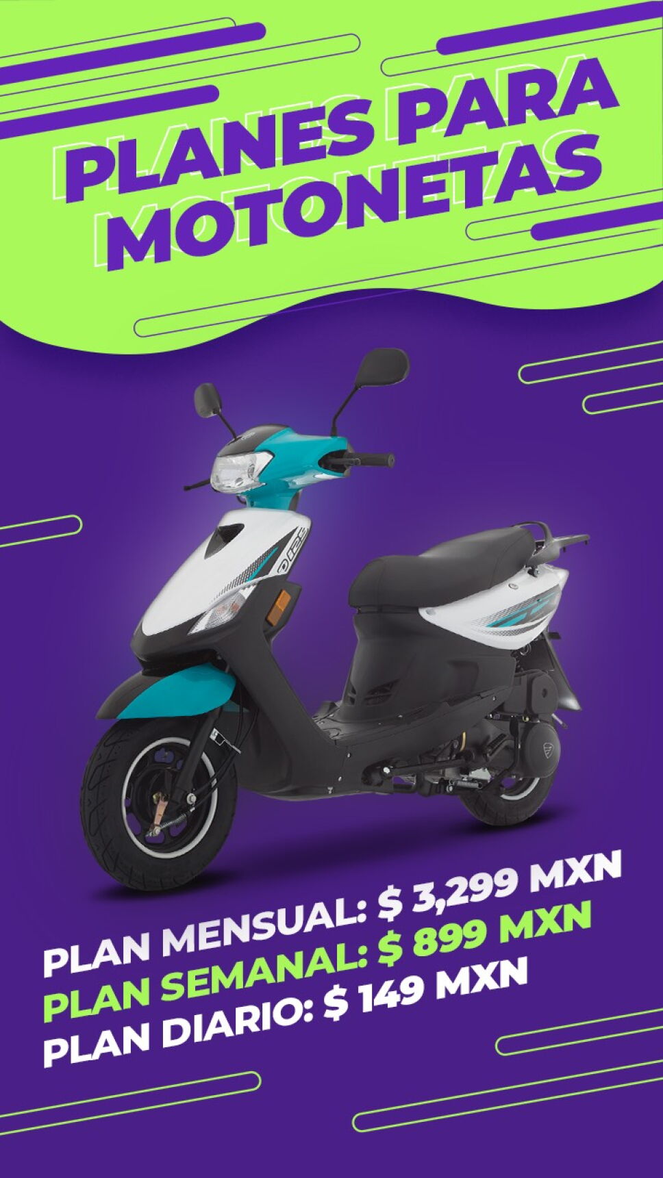 renta de motoneta