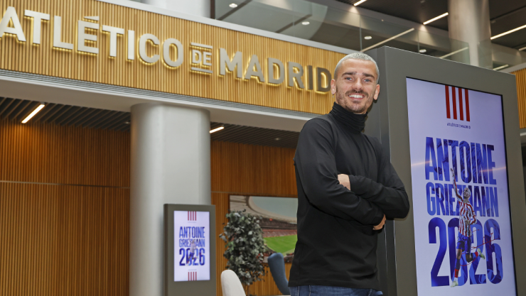Antoine Griezmann firma contrato con Atlético de Madrid