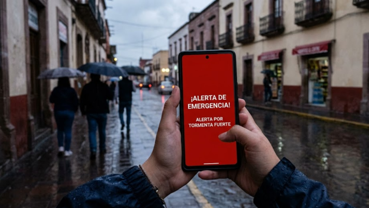 Alertas por lluvias e inundaciones llegarán directo al celular