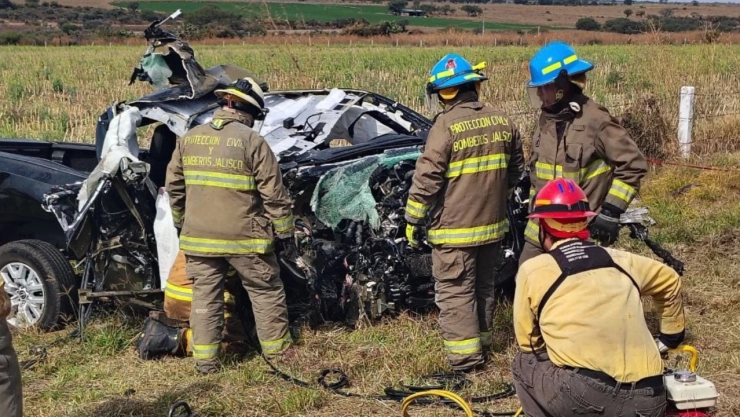 accidente en autopista de Jalisco